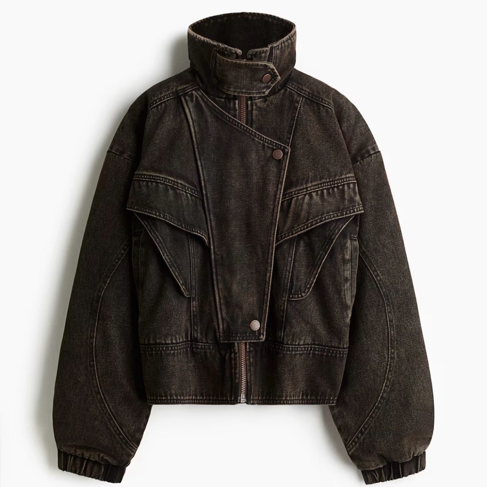 H&M X LORENA SARAVIA VOLUMINOUS TWILL JACKET L